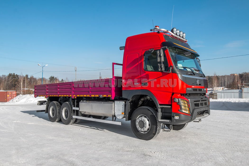 Автомобиль бортовой Контейнеровоз Volvo FM 6x6 