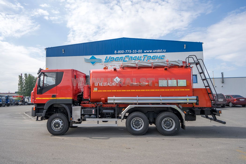 Автотопливозаправщик АТЗ 20-3 УСТ 5453 АМТ NV 6x6 КБ 3845 мм