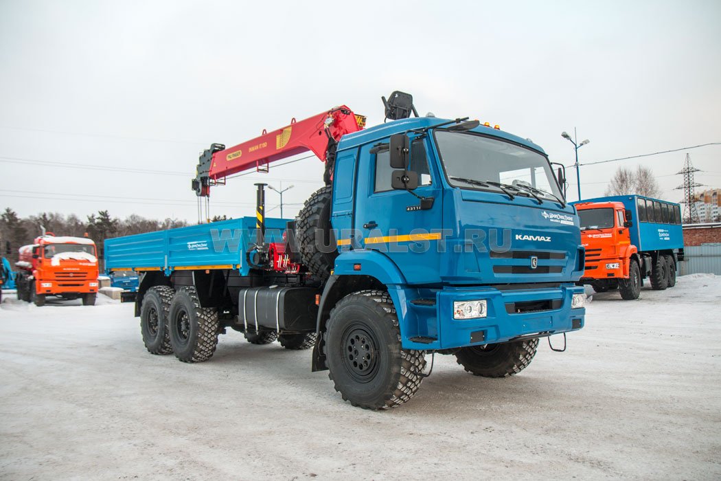 Автомобиль бортовой Камаз 43118-50 с КМУ ИТ-150