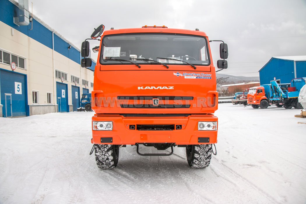 Бортовой автомобиль Камаз с КМУ ИМ-95