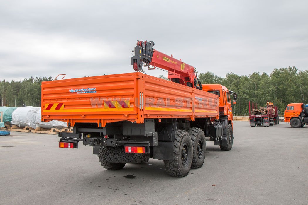 Автомобиль бортовой Камаз 43118-46 с КМУ ИТ-150
