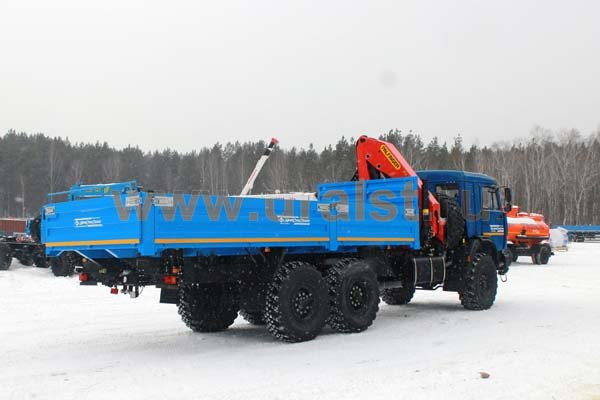 Бортовой Камаз 43118-10 с КМУ Palfinger PK-23500А
