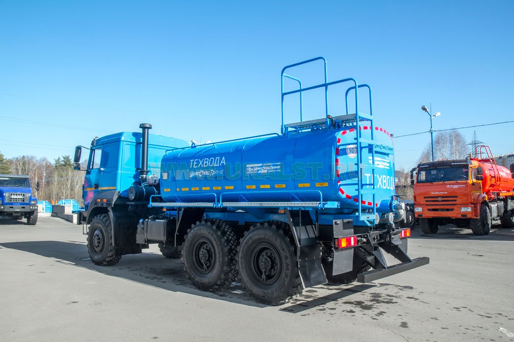 Автоцистерны для технической воды (АЦВ) АЦВ-10 УСТ 5453 Урал 5557-80Е5 сп.м.