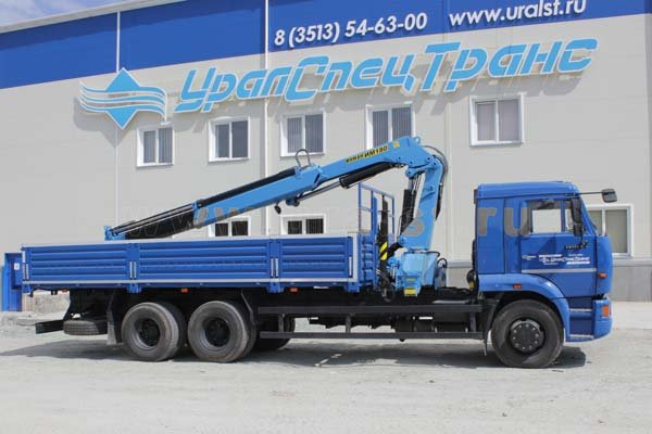 Бортовой Камаз 65117 с ИМ-180