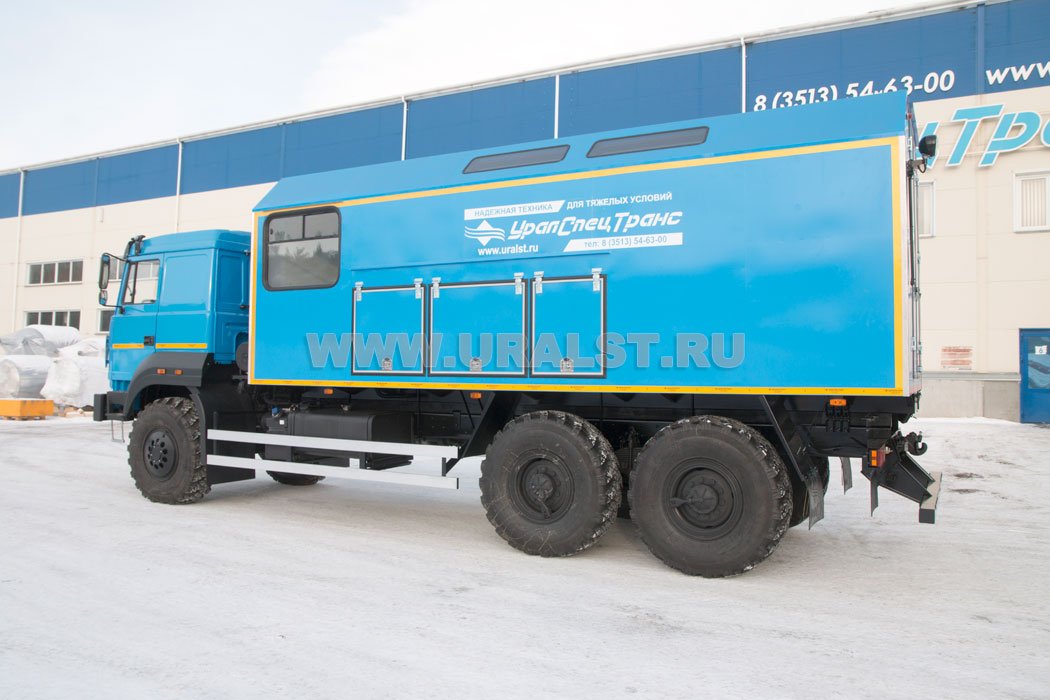 Маслостанция УСТ-5453 на шасси Урал 4320-80Е5