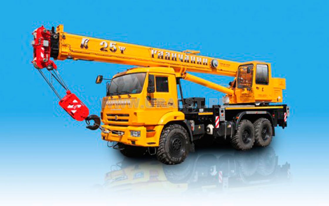 Автокран КC-55713-5Л «Галичанин» на шасси Камаз 43118-50