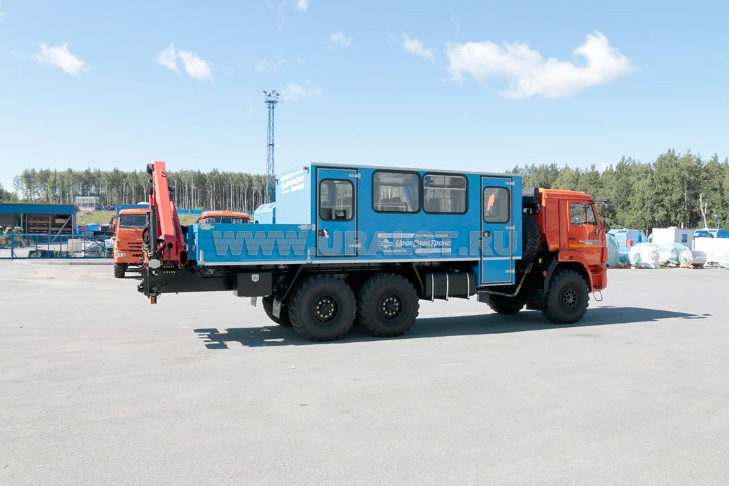 Камаз ГПА 43118-46 с КМУ Palfinger PK-8500