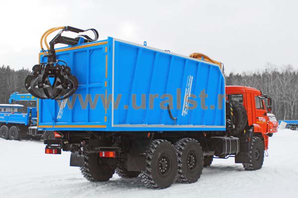Автомобиль самосвал с КМУ VM10L74М (ломовоз)