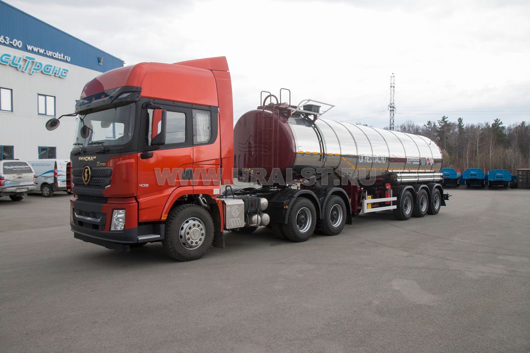 Седельный тягач SHACMAN SX42584V324 + Полуприцеп цистерна  ППЦН 30КТ-32ПТ УСТ 9465