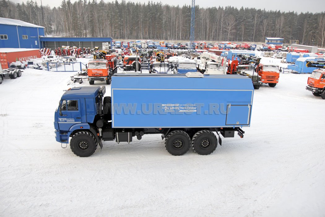 Передвижная лаборатория на шасси Камаз 43118-46