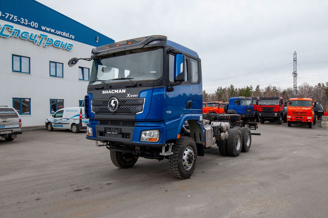 Шасси SHACMAN SX32586V385 6х6, база 3775мм
