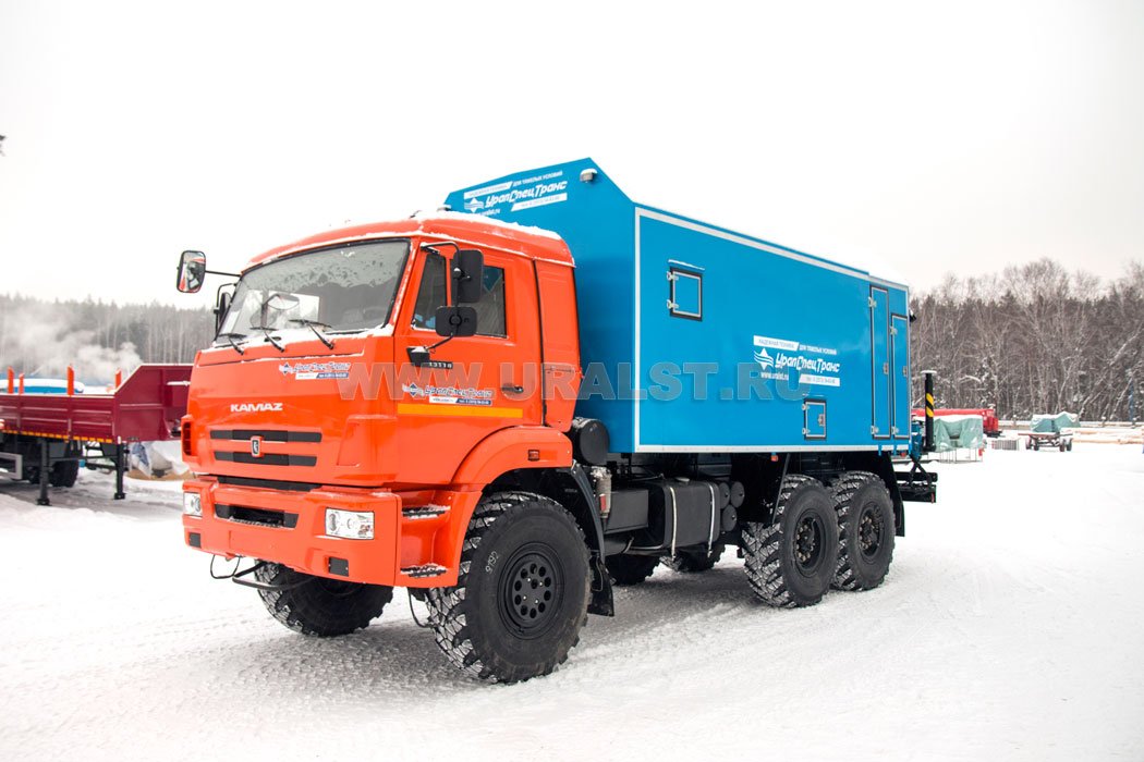 ПАРМ с КМУ ИМ-95 УСТ 5453 Камаз 43118-50