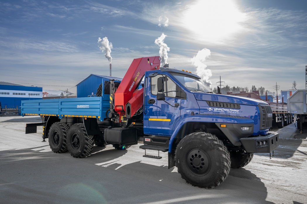 Автомобиль бортовой с КМУ ИМ-320 УСТ 5453 Урал NEXT 4320-72