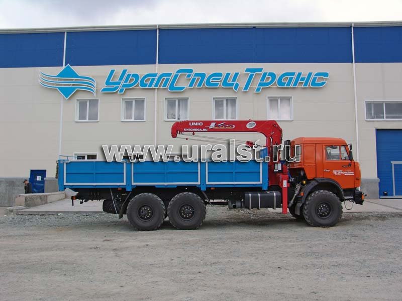 Бортовой Камаз 43118 с КМУ UNIC-505