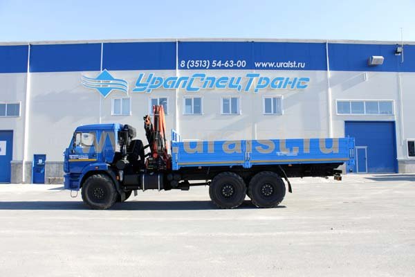 Бортовой автомобиль с КМУ Palfinger PK-23500А