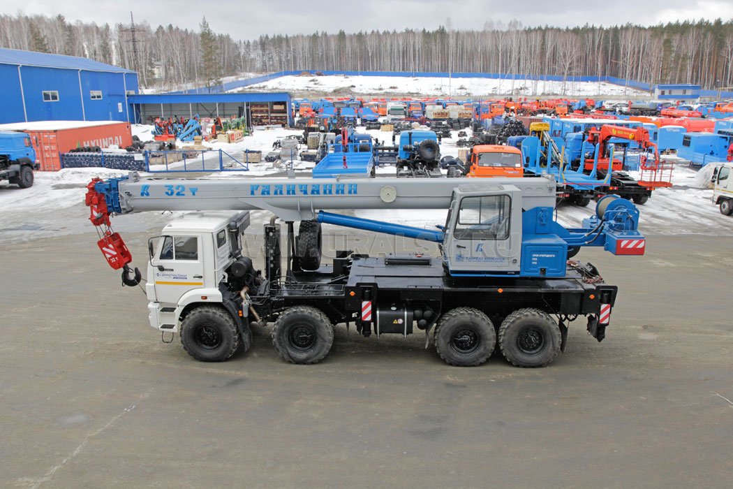 Автокран КС-55729-5В Галичанин на шасси Камаз 63501