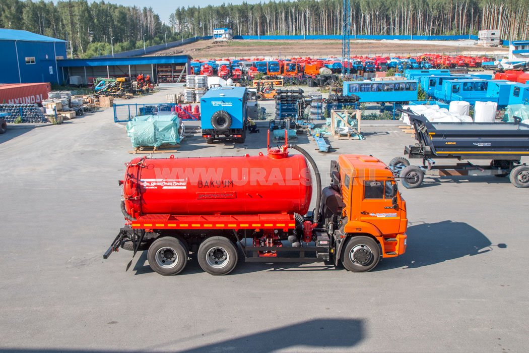 Вакуумная машина МВ-11 УСТ-5453 Камаз 65115-42