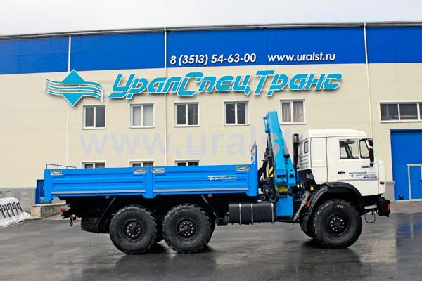 Бортовой Камаз 43118-46 с КМУ ИМ-95