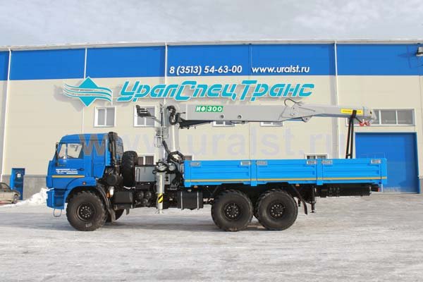 Бортовой автомобиль с КМУ ИФ-300С