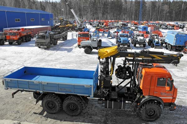 Бортовой автомобиль Камаз с ОМТ-97М
