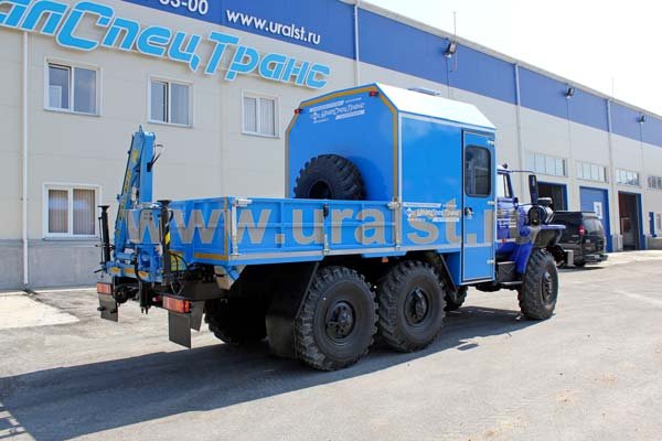 Урал ГПА с кран манипулятором ИМ-20