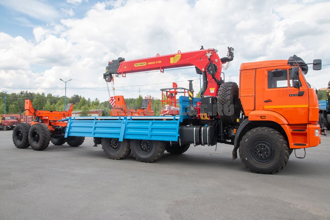 Автомобиль бортовой Камаз 43118-50 с КМУ ИТ-150