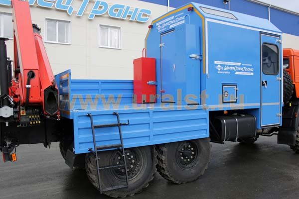 Фургон Камаз АРОК с КМУ