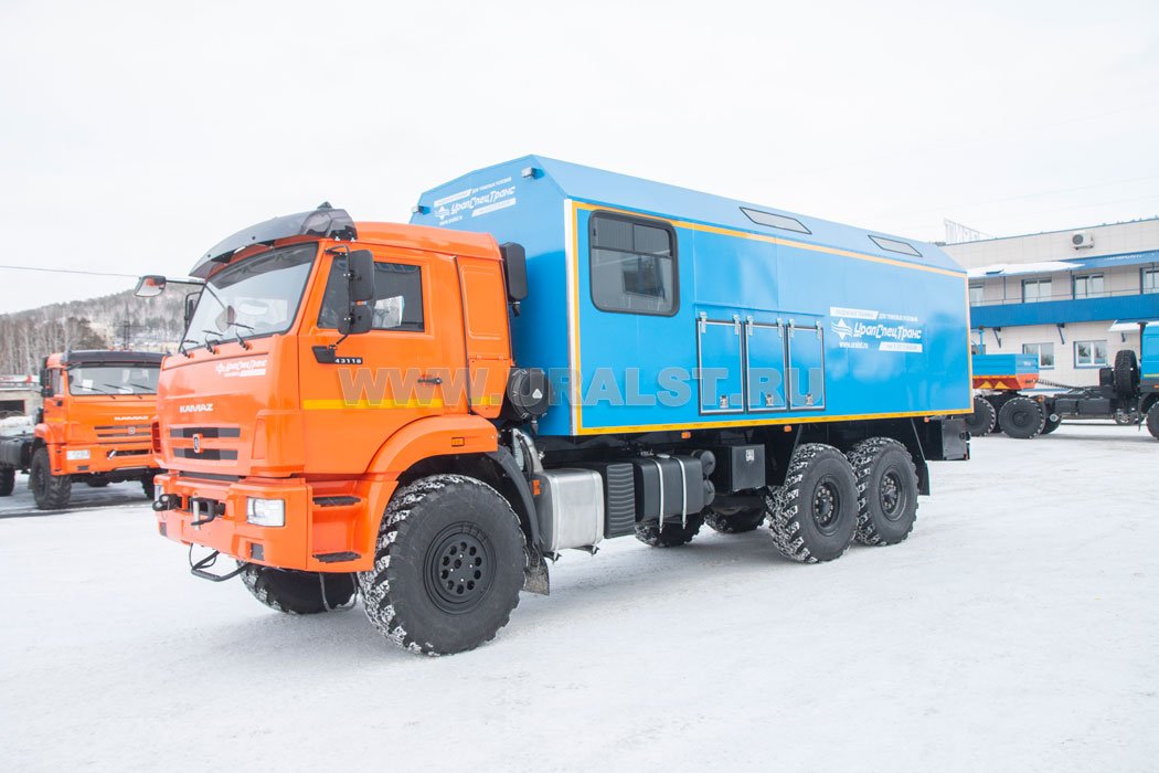 Маслостанция УСТ-5453 на шасси Камаз 43118-50