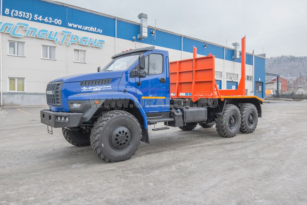 Лесовоз с местом под КМУ УСТ 54538G Урал 4320-72Е5Г38 NEXT