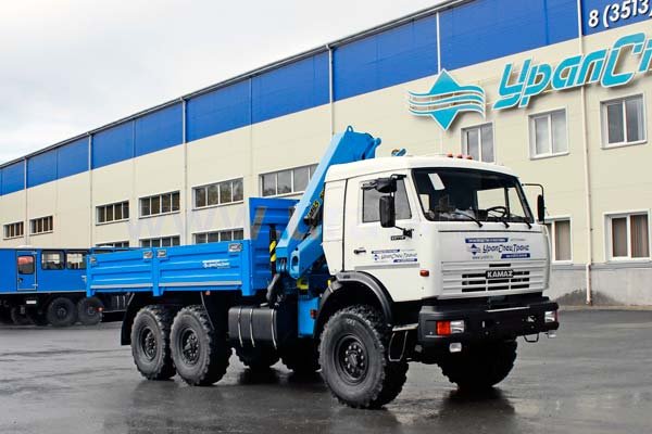 Камаз бортовой 43118-46 с КМУ ИМ-95