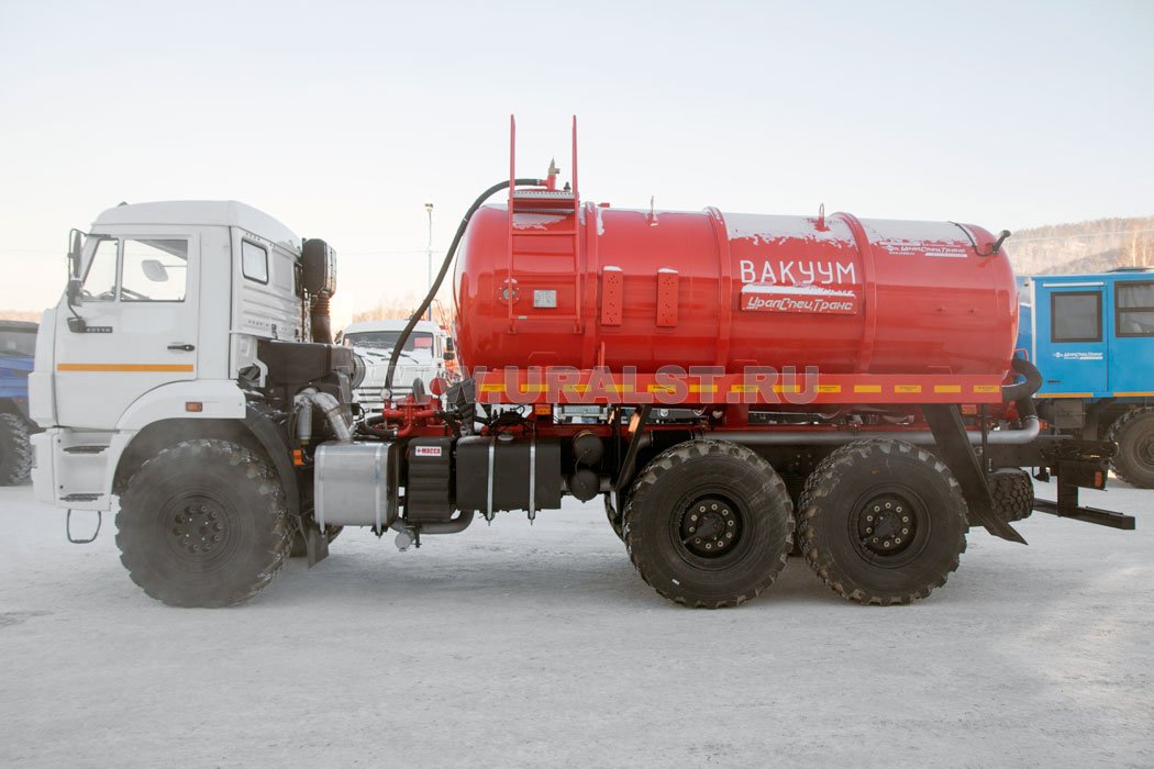 Автоцистерна вакуумная МВ-10 КО УСТ-5453 Камаз 43118-50