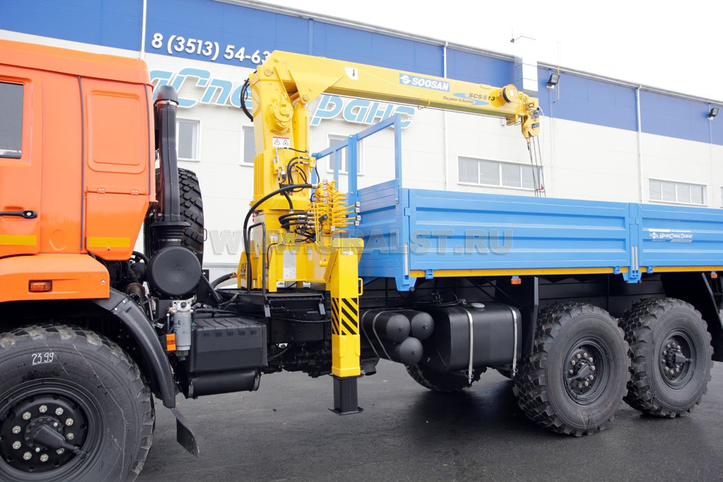 Кран-манипулятор SOOSAN SCS 513
