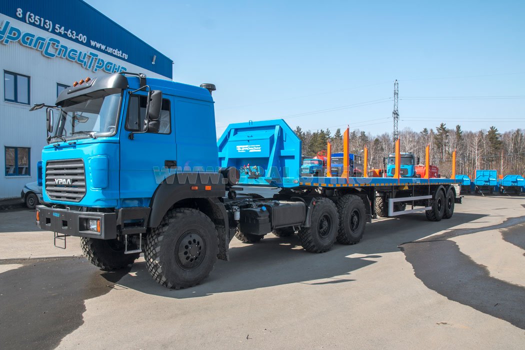 Полуприцеп ППБ 20Б-21-12К УСТ 94651 без бортов 