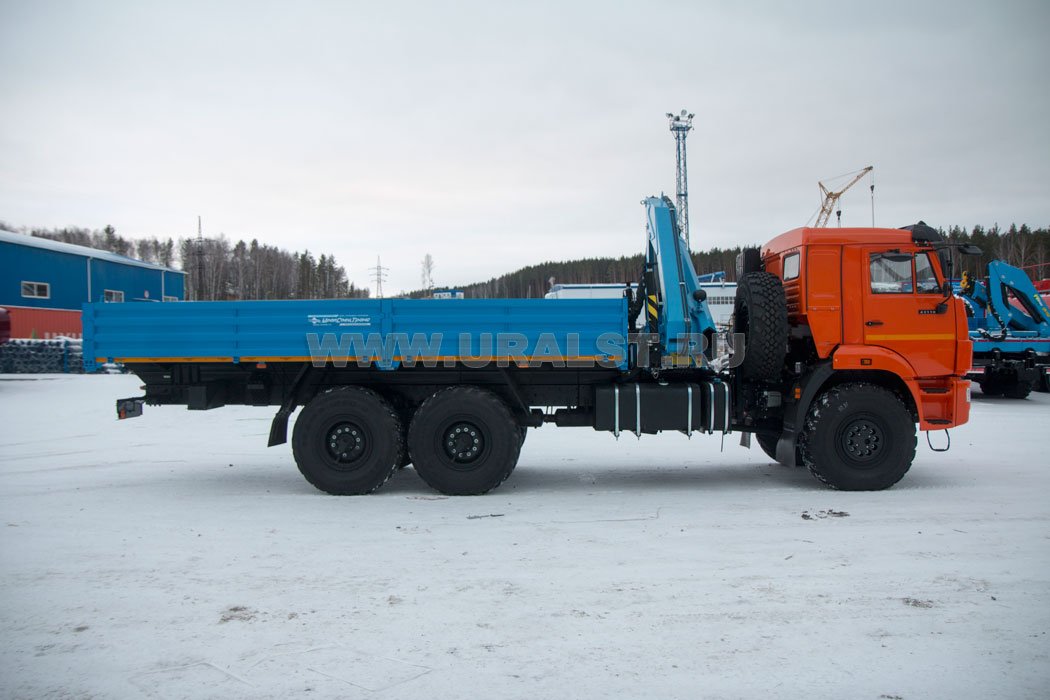 Бортовой с КМУ ИМ-150 УСТ 5453 Камаз 43118-50 сп. м.
