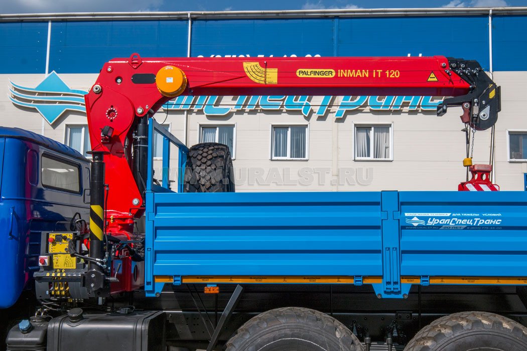 Кран-манипулятор ИТ-120 (тросовый)