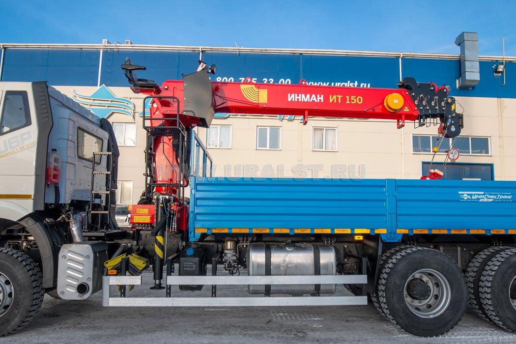 Кран манипулятор КМУ ИТ-150 (тросовый) 