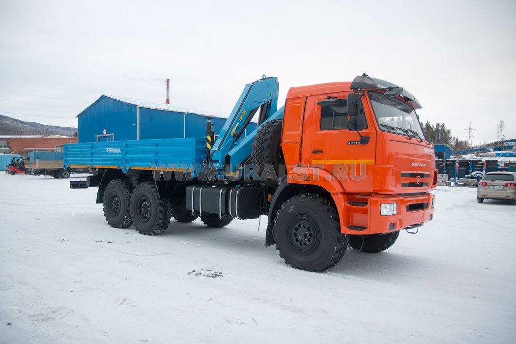 Бортовой с КМУ ИМ-150 УСТ 5453 Камаз 43118-50 сп. м.