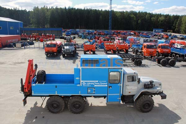 Фургон АРОК с КМУ Palfinger РK 8500