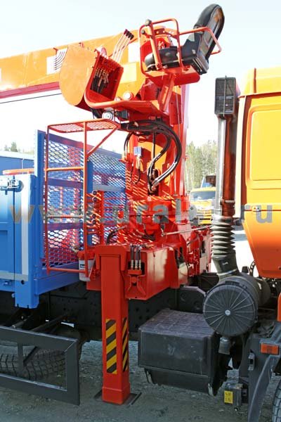 Бортовой Камаз 65115 с КМУ Kanglim