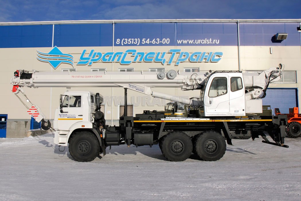 Автокран Челябинец КС-55732 25 тонн 32,7 м Камаз 43118-46