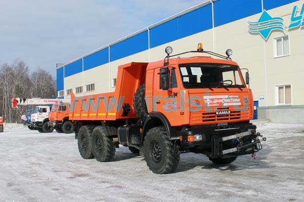 Машина дорожная МД Камаз с передним отвалом