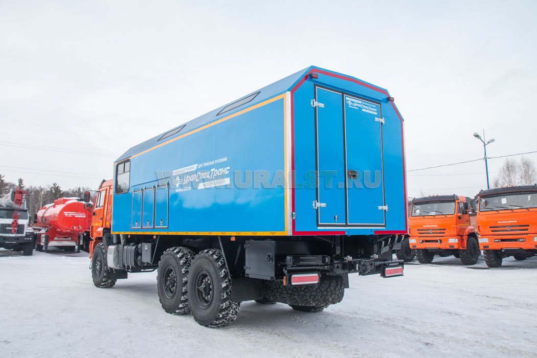 Маслостанция УСТ-5453 на шасси Камаз 43118-50