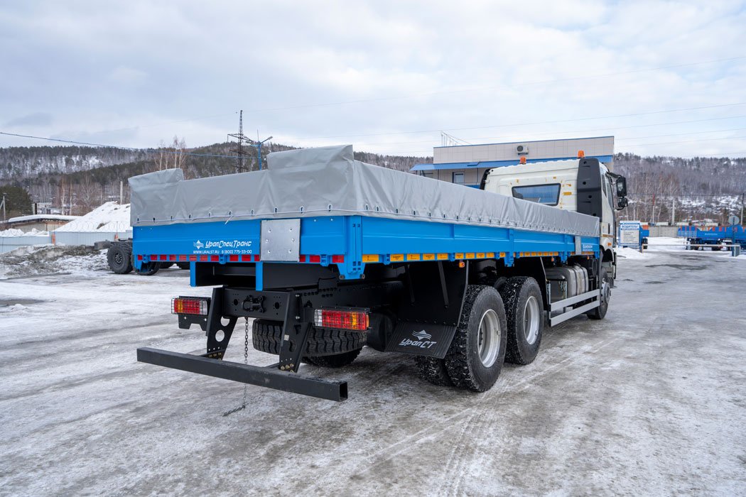 Бортовой автомобиль, УСТ 5453 FAW 3250 (6х4), ДОПОГ, полог, КБ 4800