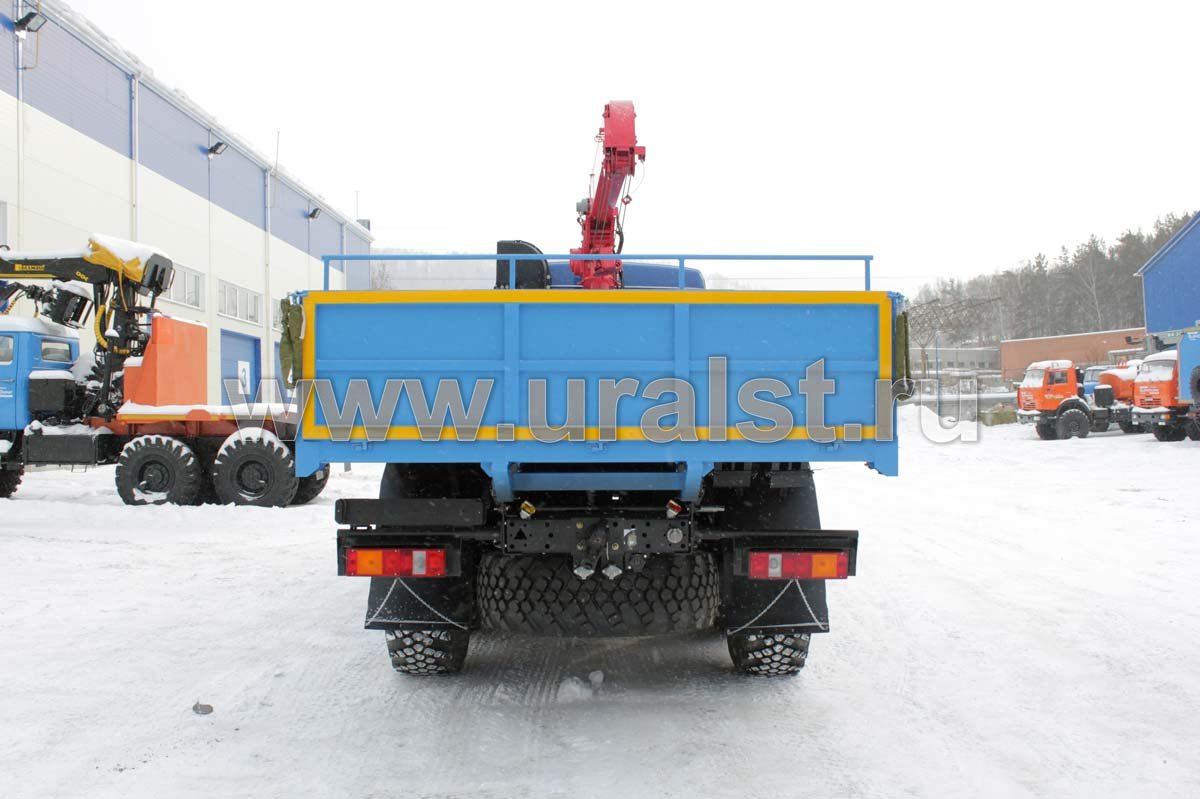 Бортовой Камаз с КМУ UNIC-503