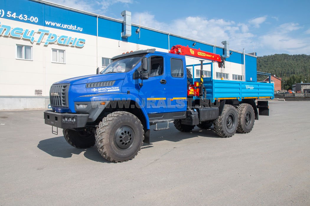 Бортовой с КМУ ИТ 80 (тросовый) УСТ 5453 Урал 4320 NEXT