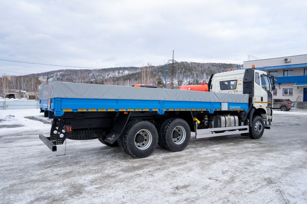 Бортовой автомобиль, УСТ 5453 FAW 3250 (6х4), ДОПОГ, полог, КБ 4800