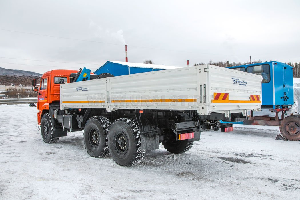 Бортовой Камаз 43118-46 с КМУ ИМ-20