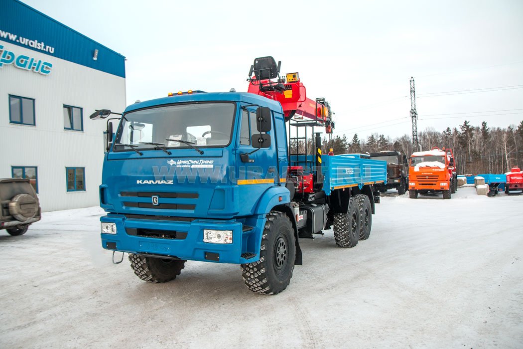 Автомобиль бортовой Камаз 43118-50 с КМУ ИТ-150