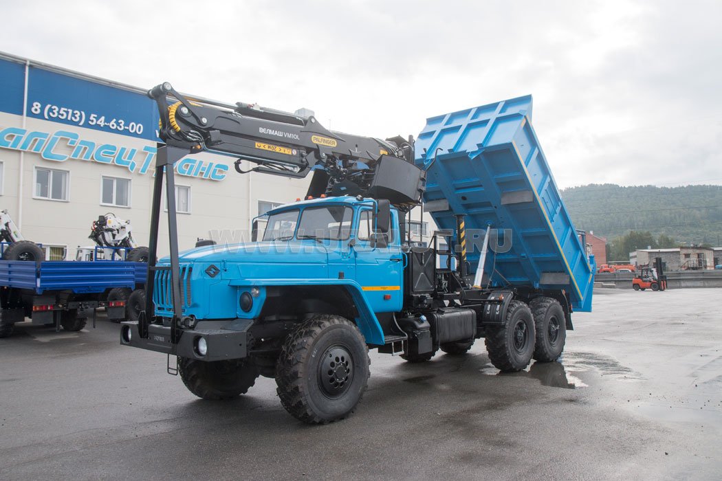 Самосвал Урал 4320-60Е5 с ГМ VM10L 