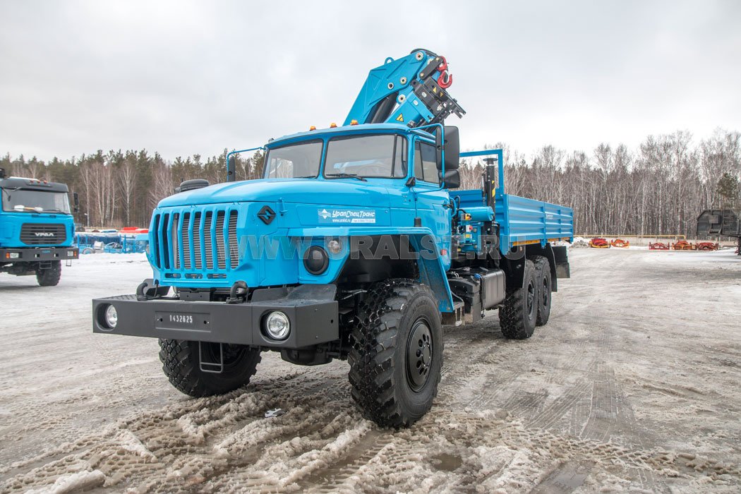 Бортовой с КМУ ИМ-240 УСТ 5453 Урал 4320-60Е5